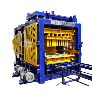 QT15-15 tự động áp lực thủy lực khối bê tông Máy làm gạch xi măng dây chuyền sản xuất với <span class=keywords><strong>Cutter</strong></span> & Splitter - Product Image 2