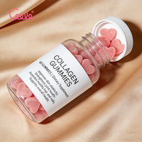 Collagène en gummies en marque privée en gros, multi-collagène avec biotine et acide hyaluronique, complément alimentaire végétalien pour les cheveux, la peau et les ongles