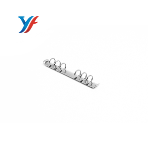 Niken mạ kim loại gấp văn phòng Clip với 3 lỗ và dài kích hoạt o Loại Vòng cơ chế - Product Image 1