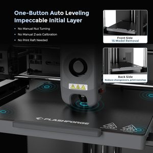 Imprimante 3D CoreXY entièrement métallique FDM, auto-nivelante, vitesse maximale de 600 mm/<span class=keywords><strong>s</strong></span>, buse <span class=keywords><strong>d</strong></span>étachable 3S, extrudeur direct 280°C, PLA, 220x220x220mm - Product Image 4
