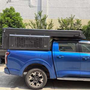 Personalizado para <span class=keywords><strong>Toyota</strong></span> <span class=keywords><strong>Hilux</strong></span> Camper Shells Plastic Pop-Up Short Bed Slide Truck Campers Hecho en China Fibra de vidrio 4x4 Capacidad para 4 personas - Product Image 3