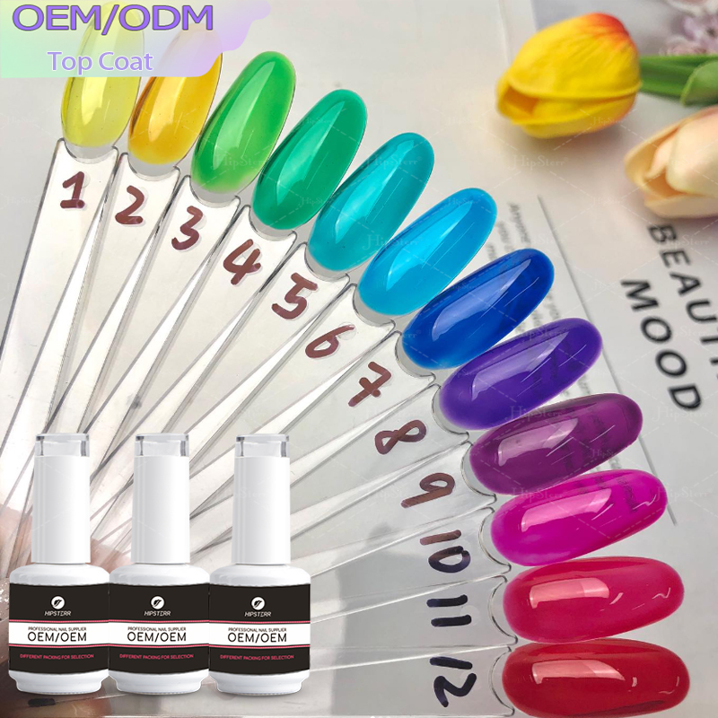 Soak Off Transparent UV Gel High Quality Nail Art Supplies