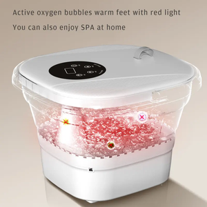 Portable Spa Appareil De Massage Des Pieds Trempage Seau Bulles Pliable Télécommande Bain De Pieds Masseur Machine - Product Image 5