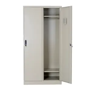 Thiết kế hiện đại nóng bán phòng khách phòng ngủ lưu trữ kim loại Locker 2 cửa phòng tập thể dục ký túc xá lưu trữ tủ