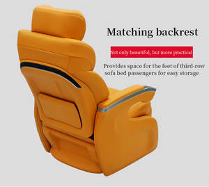 Promotion Fabricant : Siège Pivotant Électrique Multifonctionnel de Luxe pour Monospace avec Bureau et Accoudoir Confortable - Product Image 5