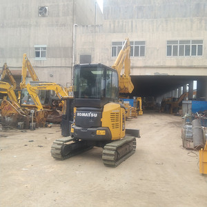 Miniexcavadora Komatsu de 4 Toneladas, Miniexcavadora PC35/Pc40/Pc55/Pc56/PC130/PC30/PC60/PC128 EPA con Cabina, Maquinaria Usada, Motor y Bomba Japoneses - Product Image 1