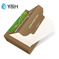 Feuille de lessive lavande OEM en vrac feuilles de détergent de lessive en poudre détergent sans eau hypoallergénique en feuilles