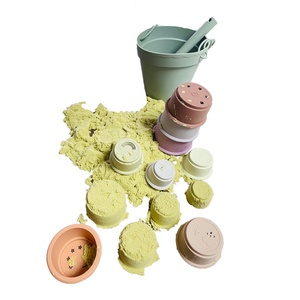 2024 CPC Kangde stampi sabbia estate spiaggia e giardino Set BPA Free Silicone bambino spiaggia giocattoli Set - Product Image 3