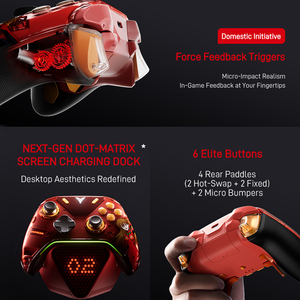 适用于个人电脑/交换机2/手机的Flydigi Apex 5 EVA联合品牌无线游戏控制器 - Product Image 3