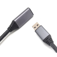 Kabel Ekstensi Aktif USB 3.0 5Gbps Berpelindung Kepang 15m Tipe A Male ke Female untuk Printer & Komputer