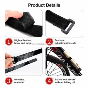Sangle de fixation <span class=keywords><strong>antidérapante</strong></span> en silicone avec logo imprimé, auto-adhésive, résistante à la chaleur, avec fermeture auto-agrippante AAHLT10 - Product Image 4