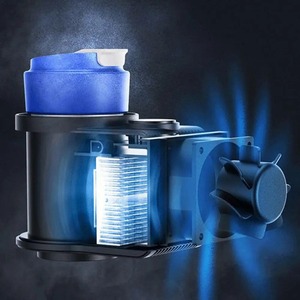 Car Cooling and <b>Heating</b> Cup Holder With Coffee Cup 2 in 1 12V 36W Intelligent Auto Heater Cooling Travel Mug for Car Electrical - Product Image 4