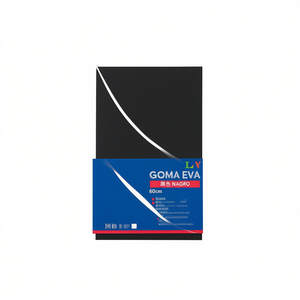 Feuille de mousse EVA ILAN 60x40cm noire, matériau artisanal - Product Image 2