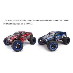 SJY-8036 Voiture RC Étanche 1/8 Haute Vitesse avec ESC, Double Moteur, Télécommande, Monster Truck Longue Portée, Radiocommande - Product Image 6
