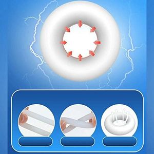 3 miếng kích thước khác nhau Chất lượng cao cấp thực phẩm đàn hồi Silicone dương vật y tế cấp nam trì hoãn xuất tinh Cock Nhẫn Set - Product Image 5