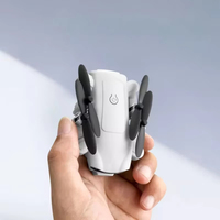 Accessoires pour drone Mini V9 Nouveau RC Caméra 4K HD Télécommande Lumières LED Application Convivial pour les débutants Quadricoptère pliable en plastique