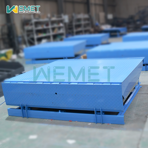 Quai de chargement fixe en acier stationnaire de chariot élévateur d'ascenseur hydraulique avec la capacité 6-12T - Product Image 6