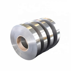 Горячая окунутая оцинкованная стальная полоса 30 50 80 200 300 мм ASTM высококачественная металлическая полоса узкая оцинкованная стальная полоса - Product Image 1