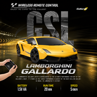 Voiture de course télécommandée RC Supercar 1:24 2.4G avec fonctions complètes et phares LED – Vente en gros
