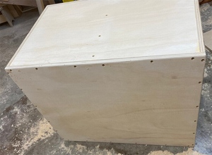 Custom Cross Fit Step Equipo <span class=keywords><strong>de</strong></span> ejercicio CrossFits Solid Plyo Box Pliometric Training Jump Caja <span class=keywords><strong>de</strong></span> madera - Product Image 3