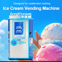 Distributeur automatique IMT pour la vente de crème glacée, distributeur de crème glacée congelée