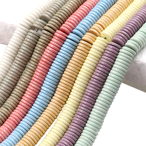 Nouvel Arrivage Perles d'espacement 1x8 mm à trous droits, en <span class=keywords><strong>pierre</strong></span> naturelle d'oxyde d'anion multicolore, accessoires DIY en stock - Product Image 3