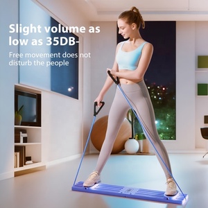 Appareil de fitness électrique pliable pour ski, sans accoudoirs, avec fixation pour les jambes, construction en acier, pour l'exercice des muscles des cuisses et du plancher pelvien, avec affichage LED du temps - Product Image 6