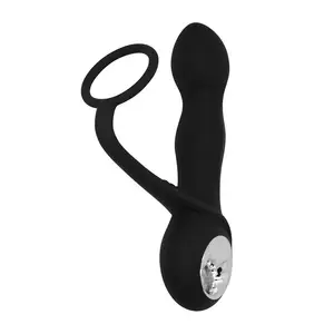Uomini donne giocattoli del sesso prodotti vibratore anale per maschio e femmina, giocattoli del sesso per tutto il corpo due motori massaggiatore prostatico ricaricabile