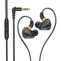 Headphone Olahraga In-Ear Berkabel S16 Subwoofer Headset Gaming Antarmuka 3.5Mm Tipe-c IPX4 Tahan Air Speaker 10Mm Ponsel
