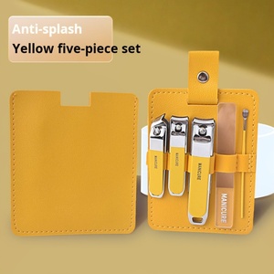 Stainless Steel Bevel <b>Nail</b> Clippers Set Dead Skin Clippers for Pedicure and Toes <b>Nail</b> <b>Tools</b> With Convenient Storage Box - Product Image 6