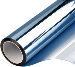 Pellicola Adesiva in PET Argentata per Vetri, Effetto Specchio Unidirezionale, Protezione UV/Infrarossi per 1 <span class=keywords><strong>Anno</strong></span>, Privacy per la Casa - Product Image 6