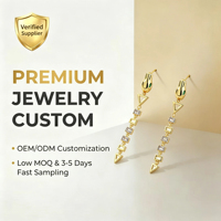 Pendientes de Oro de 18K con Diseño de Serpiente de Lujo, Personalizados con Circonio, como Regalo de San Valentín o Cumpleaños