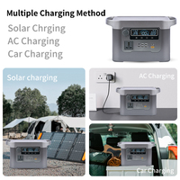 Mini centrale électrique portative extérieure de la charge solaire 500WH 1000WH 500W centrale électrique portative 220V pour le camping extérieur