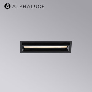 Alphalighting vuông 10W cố định IP20 máy giặt Tường Đèn luz lineal LED tuyến tính downlight COB - Product Image 1