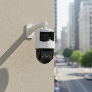 Caméra PTZ <span class=keywords><strong>Hikvision</strong></span> DS-2SE7C432MWG-EB/26(F0) 6MP+4MP TandemVu avec zoom 32X, <span class=keywords><strong>ColorVu</strong></span>, IR, AcuSense, dôme panoramique rapide - Product Image 2