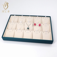 Personnalisé Multifonction Bijoux Présentoir Plateaux empilables Collier Anneaux Plateau pour bijoux affiche en gros