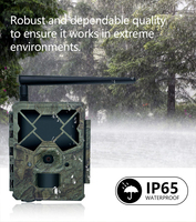 KeepGuard KW886 4G Kamera Inframerah CMOS Tahan Air IP67 Penglihatan Malam 24MP 1080P 30fps Kontrol APP Nirkabel 2.4 Inci HD Trail