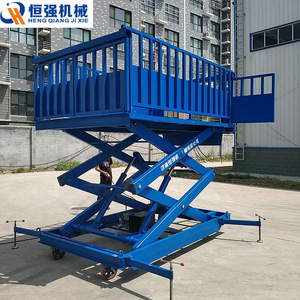 Plataforma Elevadora Hidráulica Móvil Heng Qiang Ji Xie 220V con Control Remoto para Carga y Descarga de Tuberías de Acero - Product Image 2