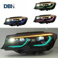 Ensemble de phares laser pour BMW Série 3 G20 G28 2019-2022, mise à niveau des phares avant, accessoires automobiles, RGB fumé, Plug and Play