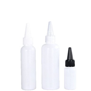 ขวดหัวแหลมสีขาว 30 มล. 50 มล. 100 มล. ป้องกันแสง HDPE สำหรับบรรจุกาว สีเม็ด สีน้ำมัน - Product Image 2