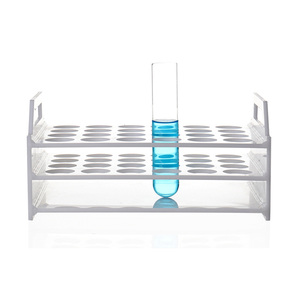 Degao - Soporte para Recipientes de Digestión de Polipropileno Resistente a Ácidos y Álcalis, 24/30 Orificios para Tubos de Digestión de 26/32 mm de Diámetro, para Laboratorio - Product Image 1