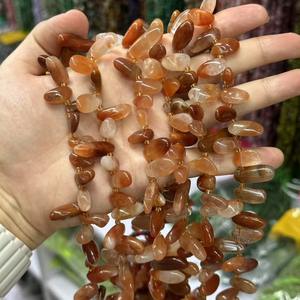 8-15mm batu permata air mata manik-manik gigi tidak beraturan bentuk bebas tongkat batu permata longgar manik-manik untuk perhiasan membuat kerajinan - Product Image 4