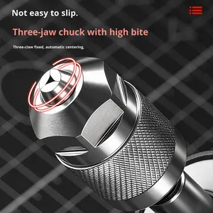 <span class=keywords><strong>Mandrin</strong></span> de perceuse électrique pneumatique universelle à tige hexagonale <span class=keywords><strong>mandrin</strong></span> à 3 mâchoires <span class=keywords><strong>mandrin</strong></span> de conversion de mise à niveau de haute précision - Product Image 5