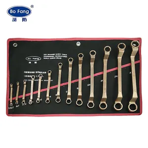 manufacturer hand tools set aluminium bronze set kits 13pcs non-sparking tools double end ring wrench