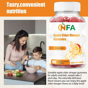 Gomitas de Vinagre de Sidra de Manzana OEM, Suplemento Dietético con Vitamina E, Sin Azúcar, Apoyo para la Salud Intestinal, Gomitas para Bajar de Peso - Product Image 5