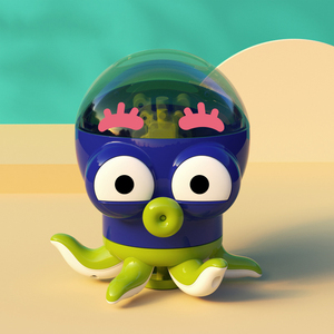 Jouets aquatiques pour bébés, <span class=keywords><strong>jeux</strong></span> de piscine, pulvérisation d'eau, jeu de poulpe avec douche - Product Image 4