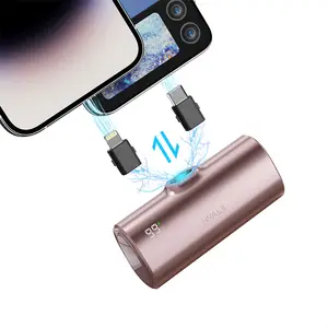 Iwalk Linkpod X 20W Snel Opladen Capsule Powerbank 5000Mah Draagbare Batterij Pack Met Twee Interfaces En Led Digitaal Display