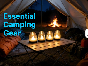 Bougie solaire d'extérieur, bougies chauffe-plat réutilisables, du crépuscule à l'aube, lumière blanche chaude, chauffe-plat solaire pour décoration de lanterne, lot de 4 - Product Image 5