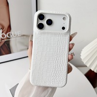 Coque de téléphone personnalisée avec motif crocodile, antichoc pour iPhone