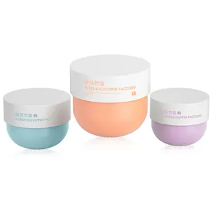 300Ml Custom Massief Mat Plastic Scrub Cream Pot